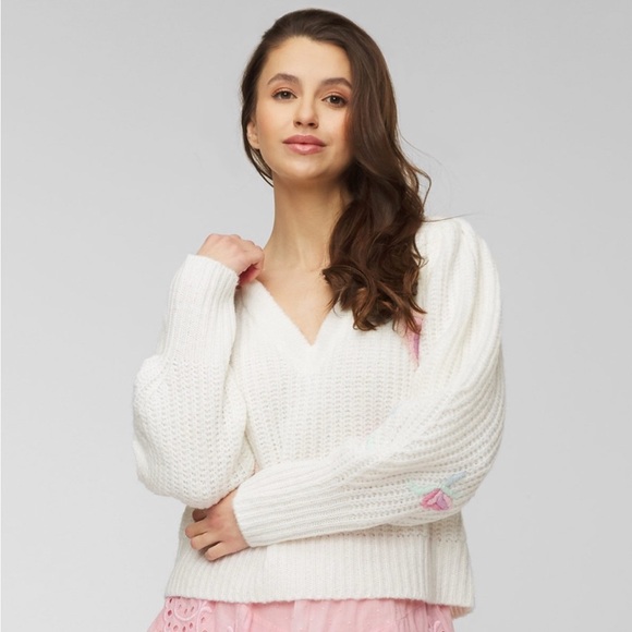 LoveShackFancy Ridge Pullover - Picture 3 of 9